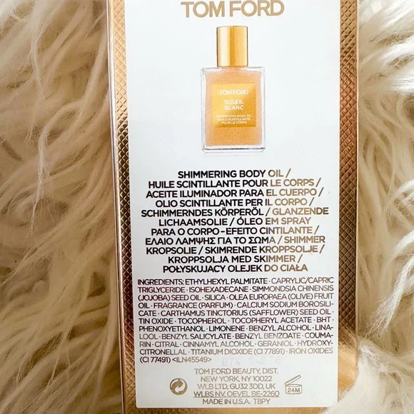 Tom Ford Soleil Blanc Shimmering Body Oil NIB Sealed - Picture 3 of 3